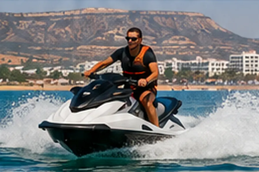 Jet ski bahía de Agadir Marruecos