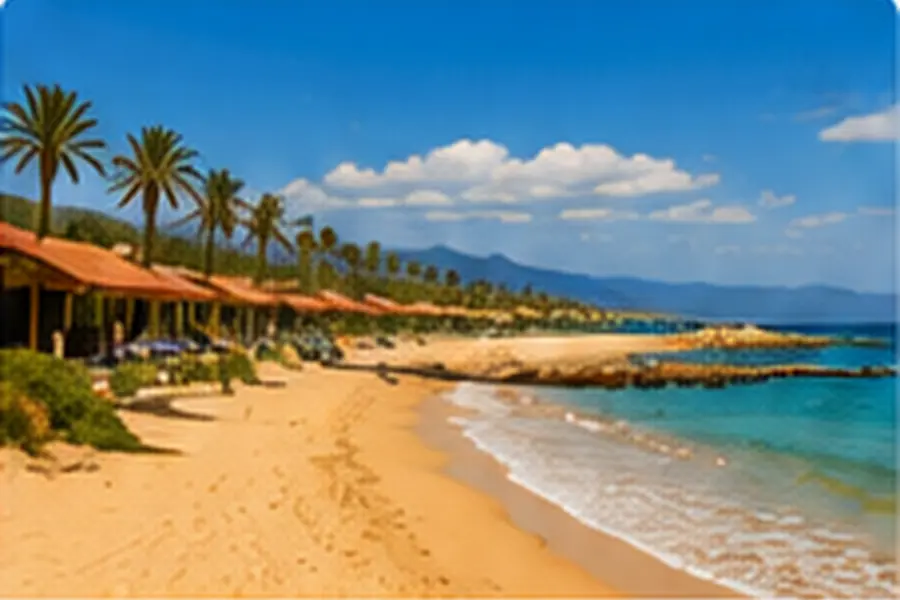 Plage d’Agadir sous le soleil d’été