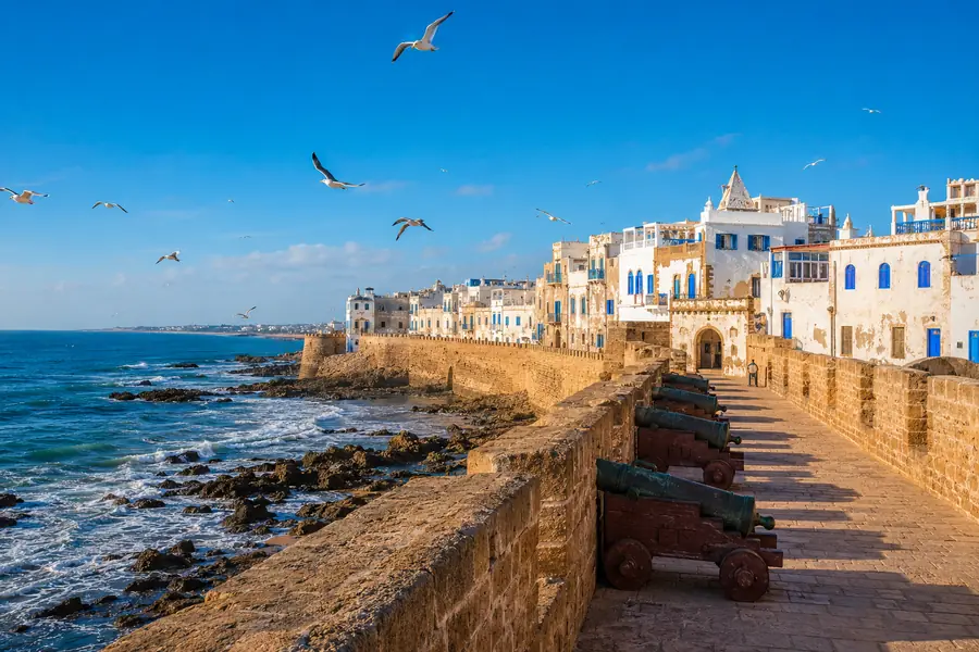 الأسوار البحرية في الصويرة المغرب
